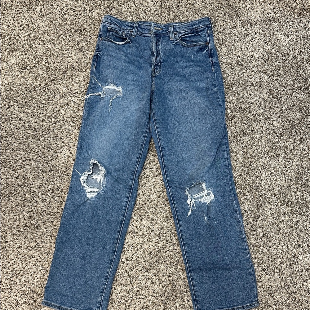 Old Navy High-Rise O.G. Loose Jeans - Blue